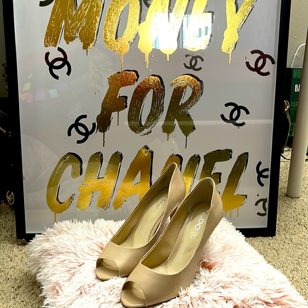 Aldo Tan shoes lightly worn.